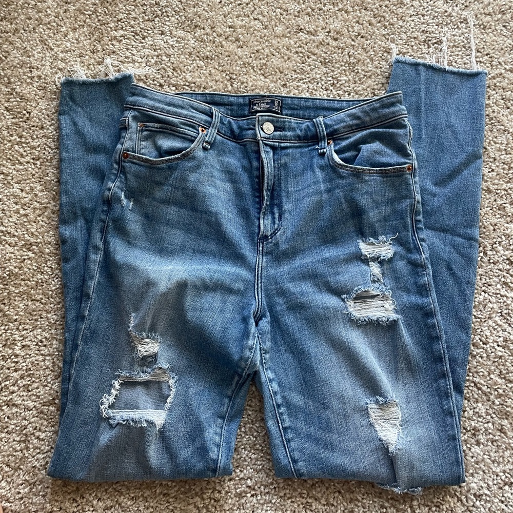 A&F High Rise Jeans - Picture 2 of 5
